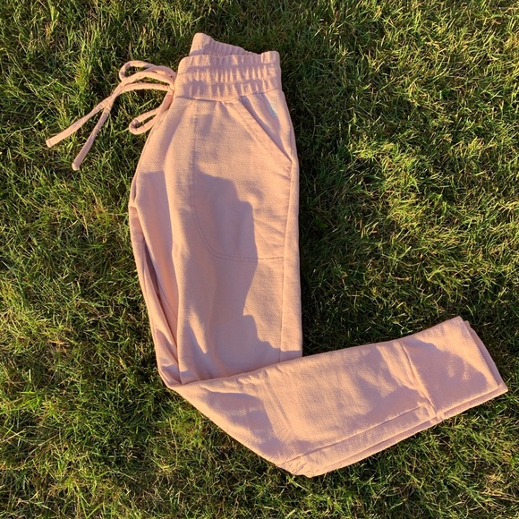 Free People Pants - Free People light pink joggers